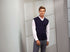 MEN'S SLEEVELESS SWEATER