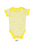 MILES BABY STRIPED BODYSUIT