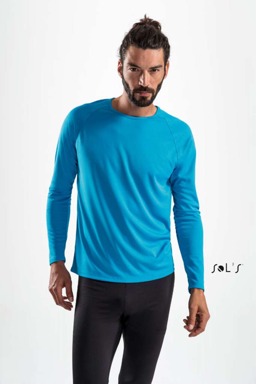 SPORTY LSL MEN - LONG-SLEEVE SPORTS T-SHIRT