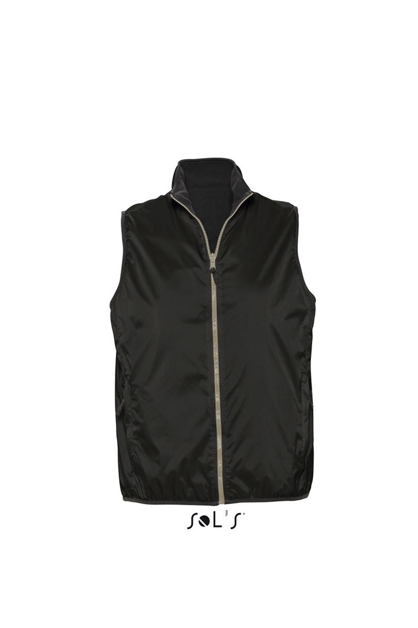 WINNER UNISEX CONTRASTED REVERSIBLE BODYWARMER