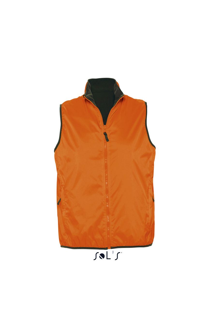 WINNER UNISEX CONTRASTED REVERSIBLE BODYWARMER