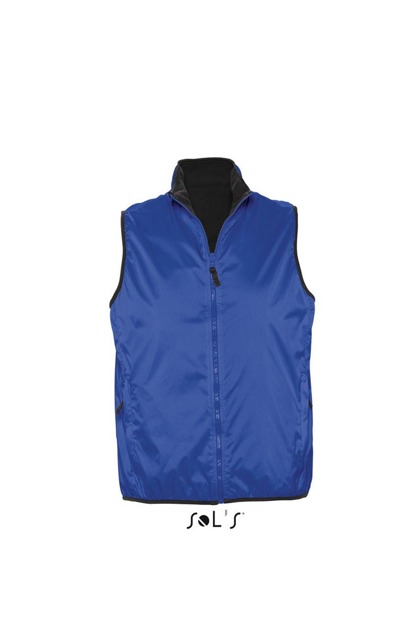 WINNER UNISEX CONTRASTED REVERSIBLE BODYWARMER