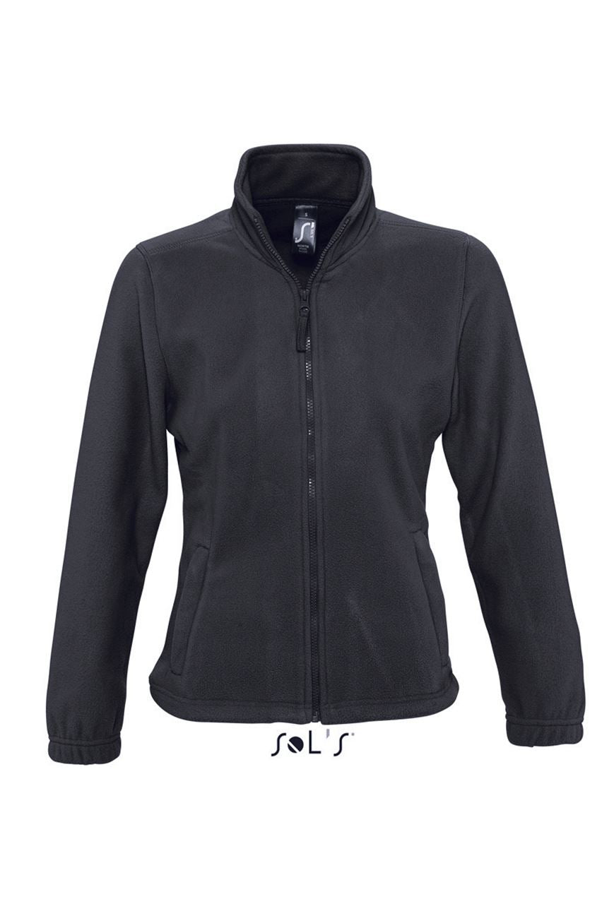 NORTH WOMEN'S ZIPPED FLEECE JACKET