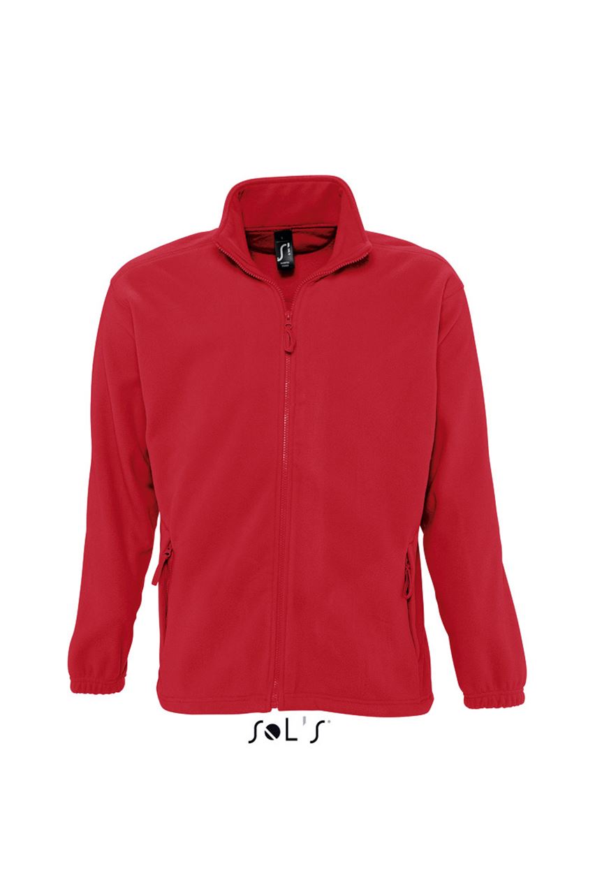 NORTH MEN’S ZIPPED FLEECE JACKET