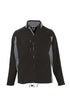 NORDIC MEN’S BICOLOR ZIPPED FLEECE JACKET