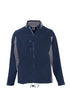 NORDIC MEN’S BICOLOR ZIPPED FLEECE JACKET